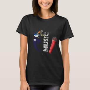 Stimme der Stadt - Urban Music & Mikrofondesign T-Shirt