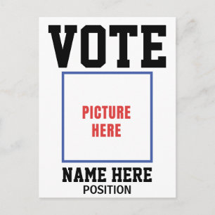 STIMME FOTO PERSONALISIEREN NAME POSTKARTE