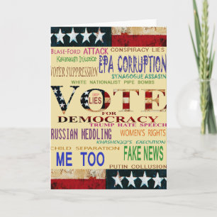 Stimme für Demokratie Karte