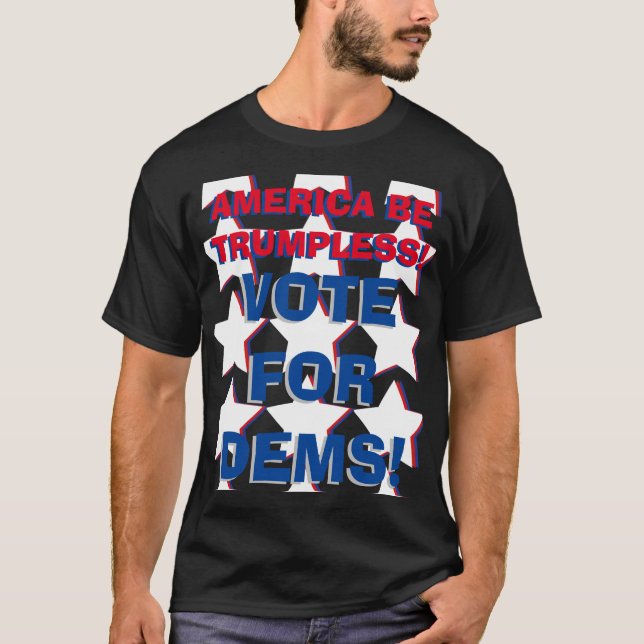 STIMME FÜR DEMS! T-Shirt (Vorderseite)