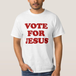 Stimme für Jesus, lustiger Christlicher T - Shirt