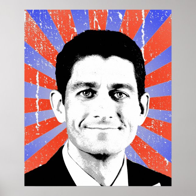STIMME FÜR PAUL RYAN.pnng Poster (Vorne)