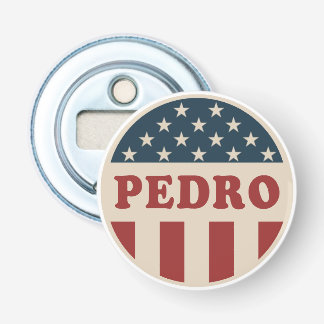 Stimme für Pedro Klassischer Retro-Amerikanischer Flaschenöffner