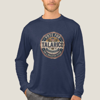 Stimme für Talarico | Demokratische Wahl  Tri-Blend Shirt
