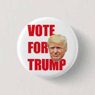 Stimme für Trump Button
