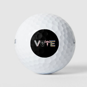 Stimme für verbotene Bücher Reproduktive Rechte BL Golfball