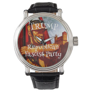 Stimme Politisch Patriotisch Trump Republikanische Armbanduhr
