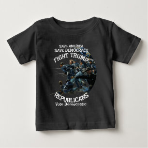 Stimme Politisch Patriotisch Trump Republikanische Baby T-shirt