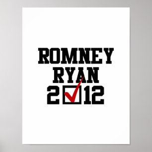 STIMME ROMNEY RYAN 2012 POSTER