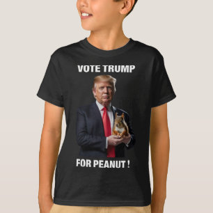 Stimme Trump Für Peanut Das Eichhörnchen 3 T-Shirt