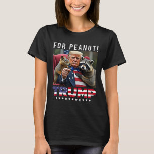 Stimme Trump für Peanut das Eichhörnchen 3 T-Shirt