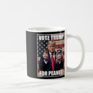 Stimme Trump Gerechtigkeit Für Fred Peanut Das Eic Kaffeetasse