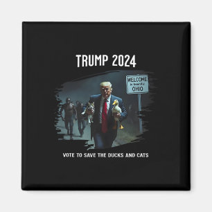 Stimme um die Ente und Katzen zu retten Trump Präs Magnet