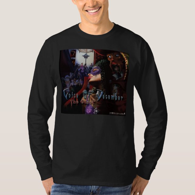 Stimme von Dezember "der Gast-" CD T-Shirt (Vorderseite)
