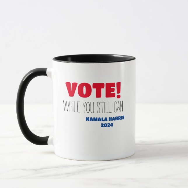 STIMMEN! Bis Kamala Harris 2024 Tasse (Links)