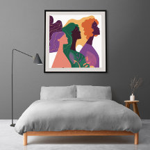 Stimmen der Veränderung 8 Poster, Minimalistisch, 