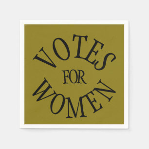 Stimmen für Frauen 100 Jahre 19. Änderungs-Set-v Serviette