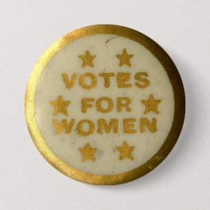 Stimmen für Frauen-historisches Button