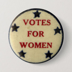 Stimmen für Frauen-historisches Button