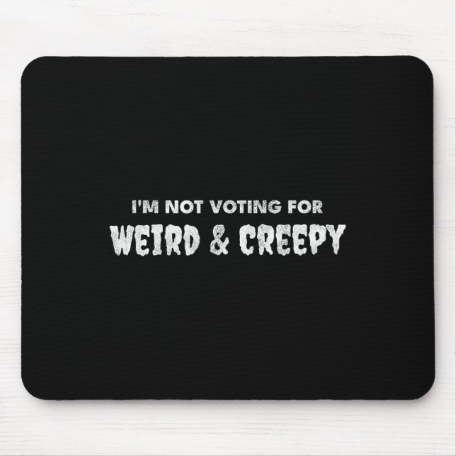 Stimmen für komisch & amp; gruselig mousepad (Vorne)