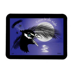 Stimmen in der Nacht Premium Flexi Magnet