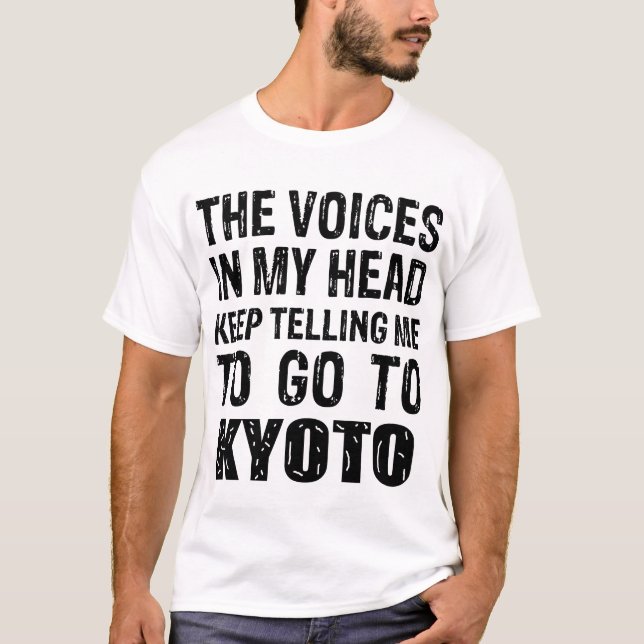 Stimmen in meinem Kopf Kyoto-T - Shirt (Vorderseite)