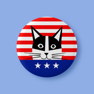 STIMMEN! Runde Wahltaste Button