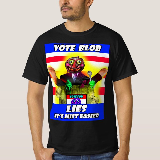 Stimmen Sie Blob! T-Shirt (Vorderseite)