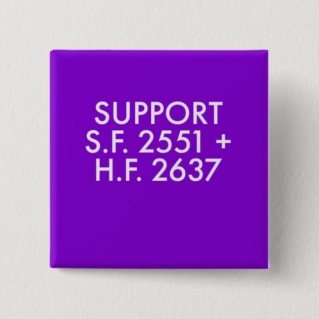 Stimmen Sie für die Kunst! Button (Vorderseite)