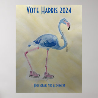 Stimmen Sie Harris 2024 Poster. Poster