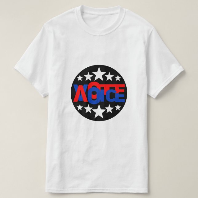 Stimmen Sie Ihre Wahl: Ihre Stimme zählt 2024 T-Shirt (Design vorne)