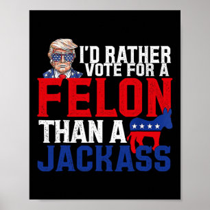 Stimmen Sie lieber für einen Felsen als für einen Poster