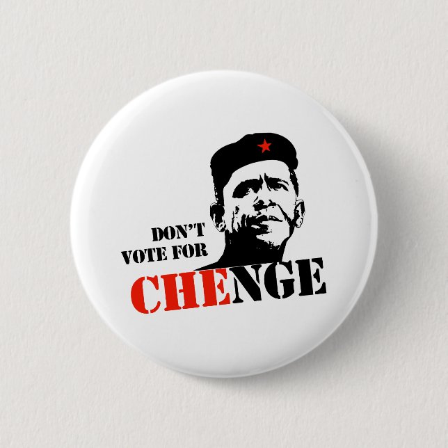 STIMMEN SIE NICHT FÜR DIE CHENGE BUTTON (Vorderseite)