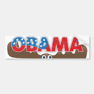 Stimmen Sie Obama - Rett einen Elch! Autoaufkleber