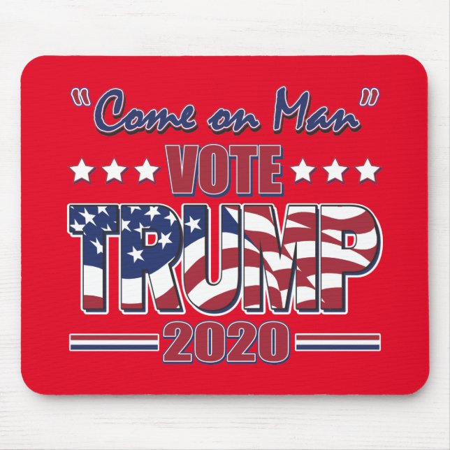 Stimmen Sie Trump 2020 Mousepad (Vorne)