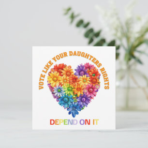 Stimmen Sie, wie die Rechte Ihrer Tochter davon ab Einladung