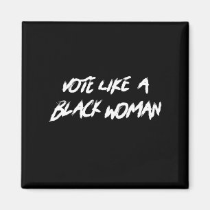 Stimmen Sie wie eine schwarze Frau Juntezehnte sch Magnet