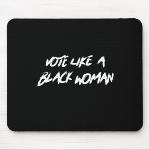 Stimmen Sie wie eine schwarze Frau Juntezehnte sch Mousepad