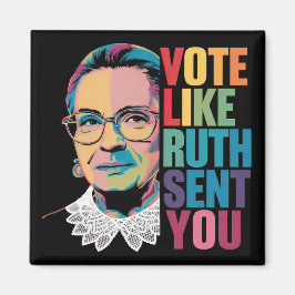 Stimmen Sie wie Ruth Sie geschickt Magnet