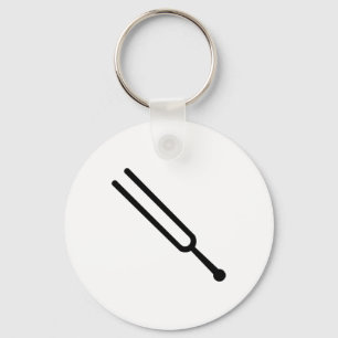 Stimmgabel Schlüsselanhänger