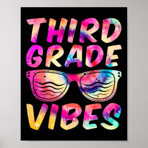 Stimmung der dritten Klasse Erster Tag der dritten Poster
