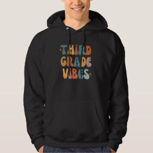 Stimmung der dritten Klasse Zurück zur Schule Stim Hoodie
