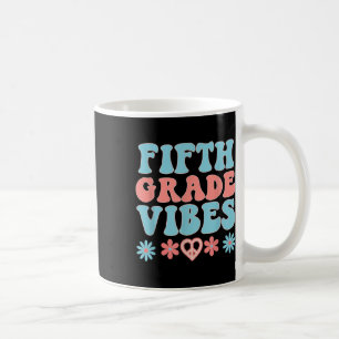 Stimmung der fünften Klasse - Lehrer Schüler Retro Kaffeetasse