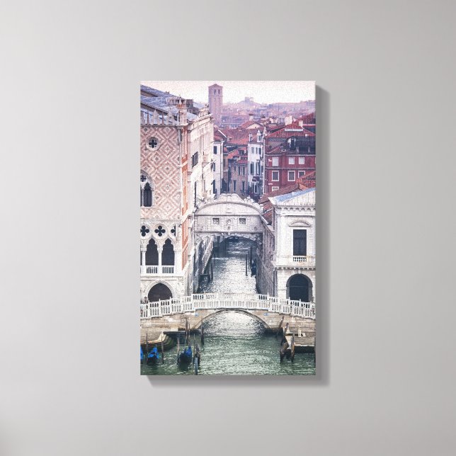 Stimmung in Venedig Leinwanddruck (Vorderseite)