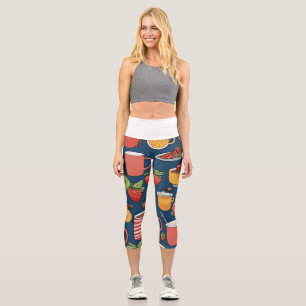 Stimmungs-Kaffee-Capri-Leggings-Geschenkideen Capri Leggings