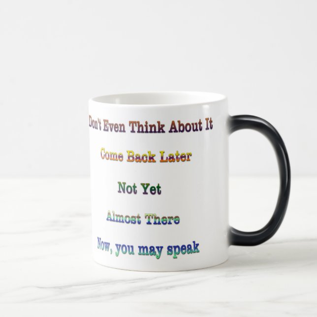 Stimmungs-Tasse mit Verwandlungseffekt Verwandlungstasse (Rechts)