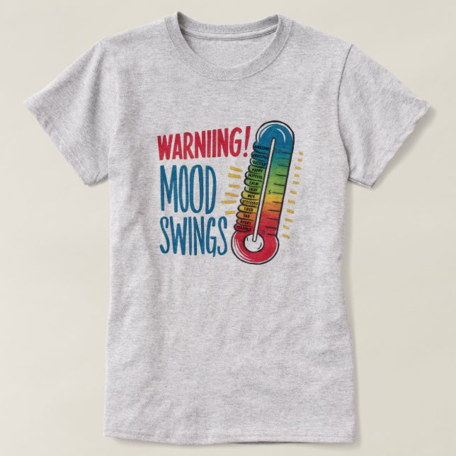 Stimmungsmessgerät T-Shirt (Design vorne)