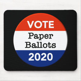 Stimmzettel für die Präsidentschaftswahlen 2020 Mousepad