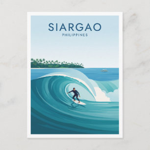 Stimpys Surf Break, Siargao General Luna Souvenir Postkarte