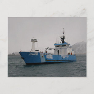 Stimson, Alaska Staat Troopers Postkarte